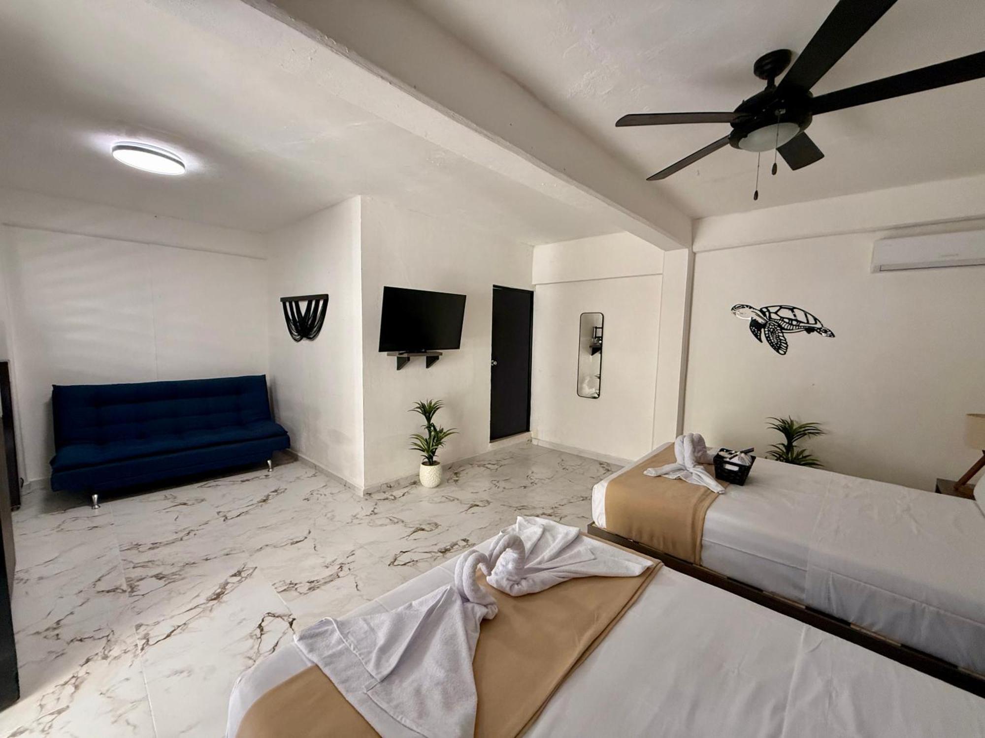 Casa Tortuga 5Th Ave Hotel Playa del Carmen Buitenkant foto