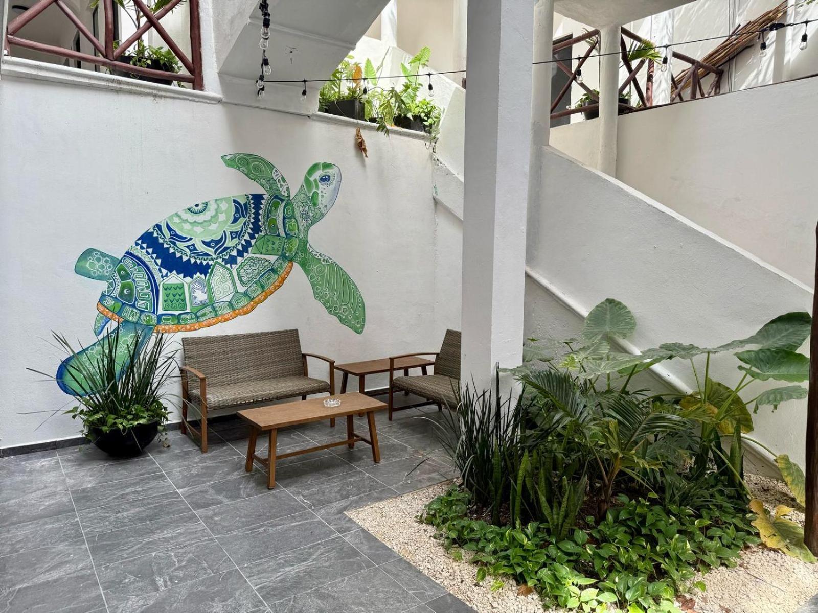 Casa Tortuga 5Th Ave Hotel Playa del Carmen Buitenkant foto